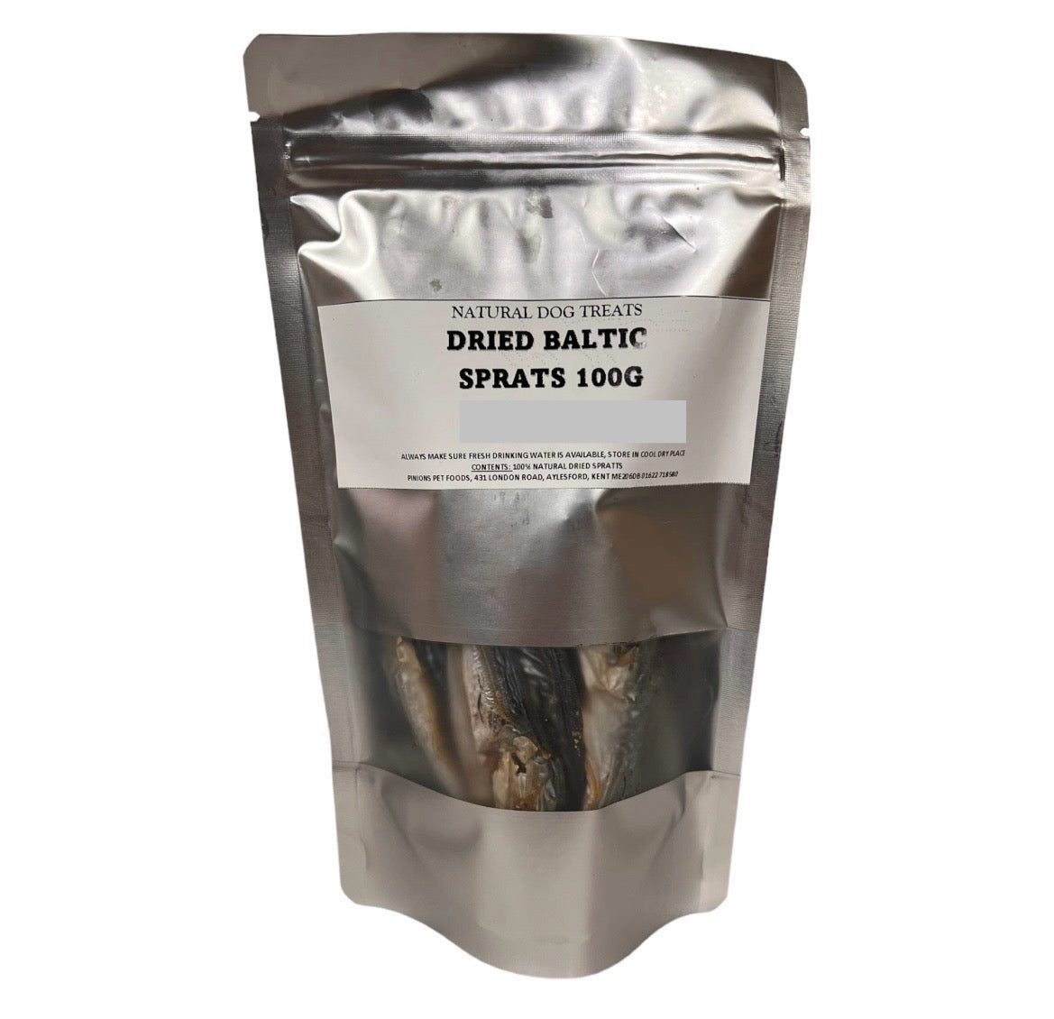 Dried Sprats For Dogs 100G