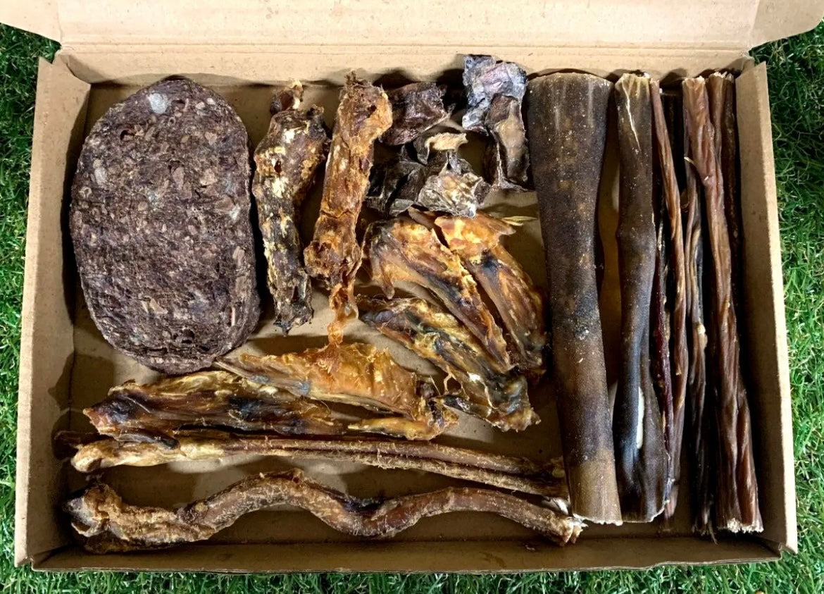 Natural Treat Boxes For Dogs (A Mix Of All Natural Treats)