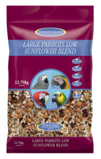 JOHNSTON & JEFF LOW SUNFLOWER LARGE PARROT FOOD MIX