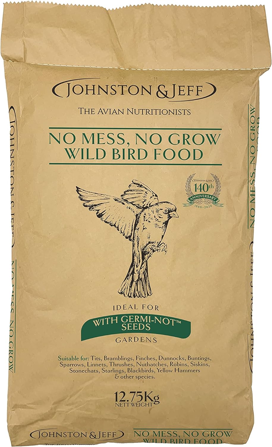 JOHNSTON & JEFF NO MESS NO GROW