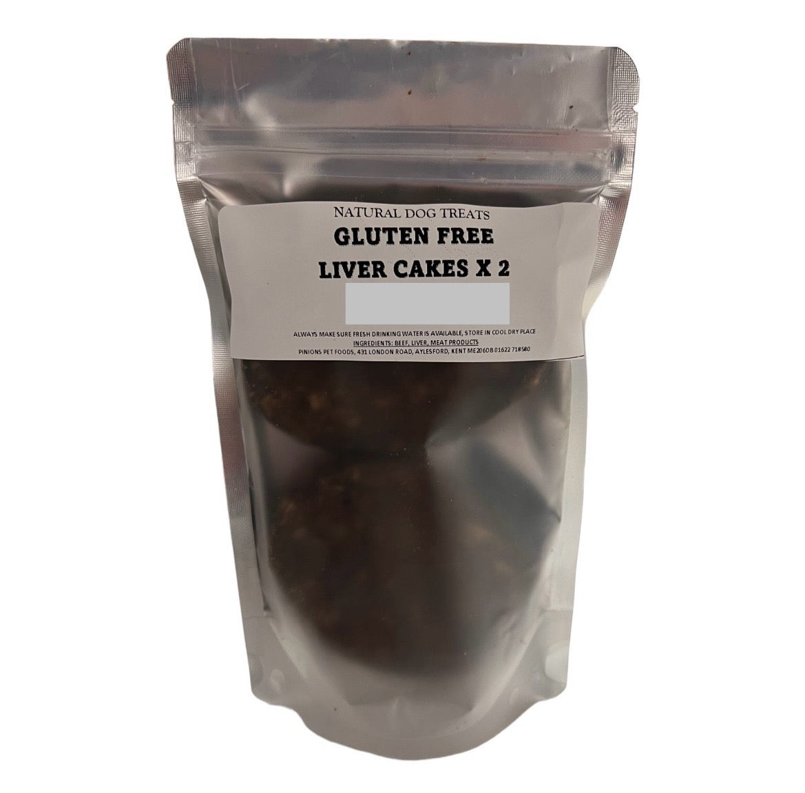 Beef Liver Cakes Treats For Dogs Pack Of 3