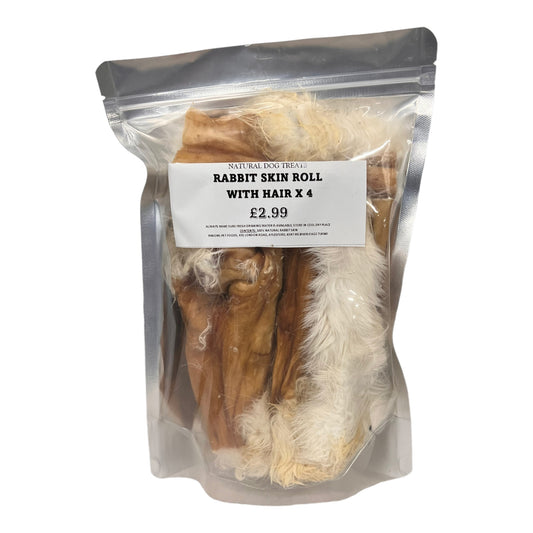 Hairy Rabbit Skin Rolls