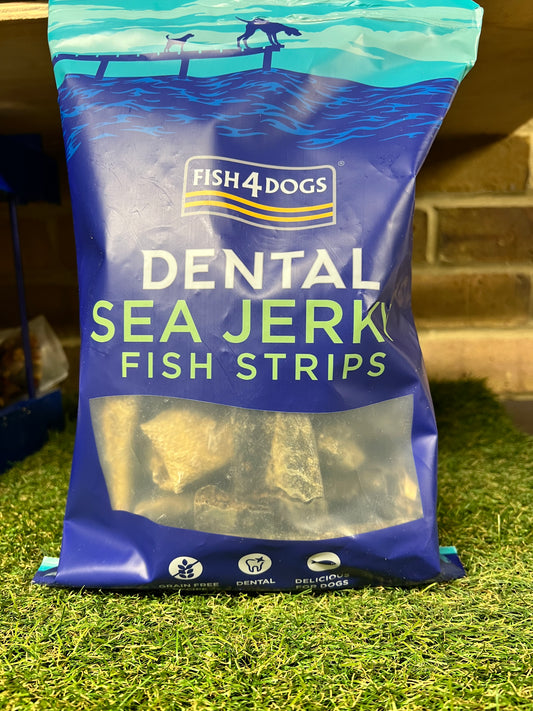Fish 4 Dogs Sea Jerky Fish Strips 500g